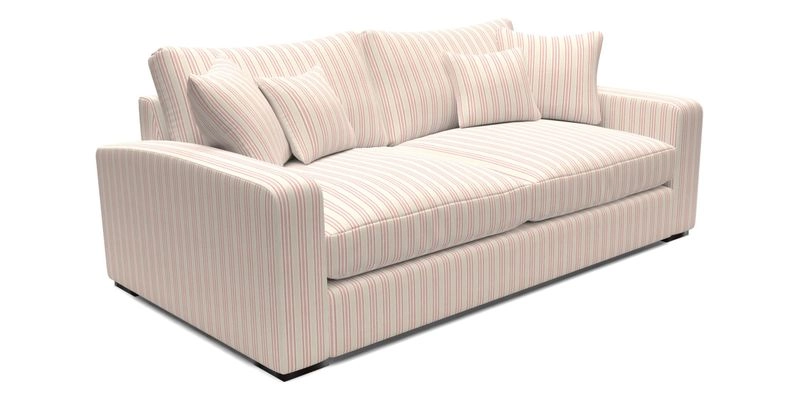 Stockbridge 3 Seater Sofa in Warwick Graf Slate