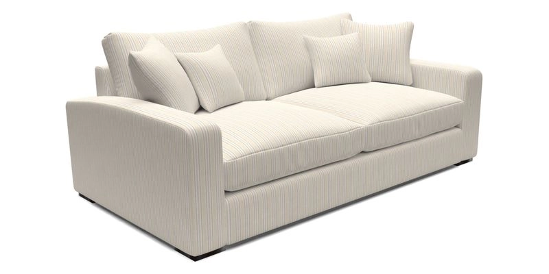 Stockbridge 3 Seater Sofa in Warwick Graf Slate