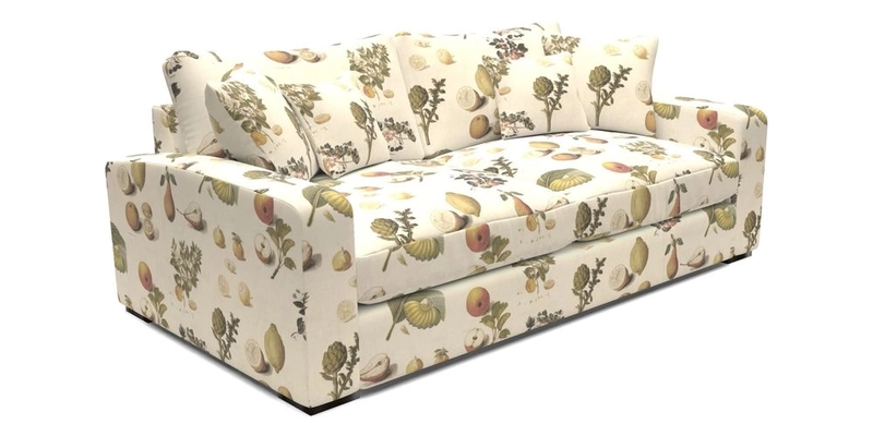 Stockbridge 3 Seater Sofa in Warwick Graf Slate