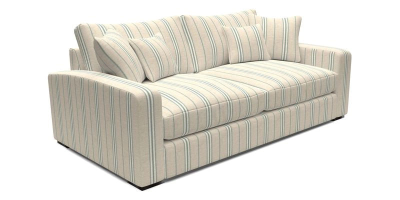 Stockbridge 3 Seater Sofa in Warwick Graf Slate