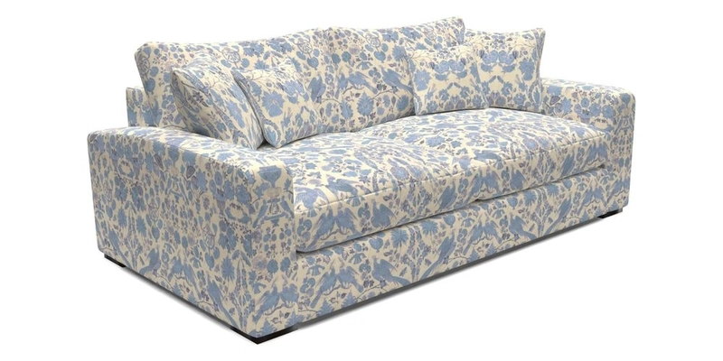 Stockbridge 3 Seater Sofa in Warwick Graf Slate