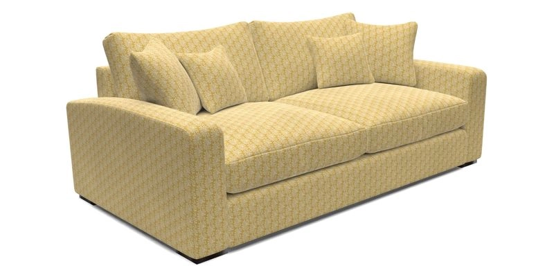 Stockbridge 3 Seater Sofa in Warwick Graf Slate