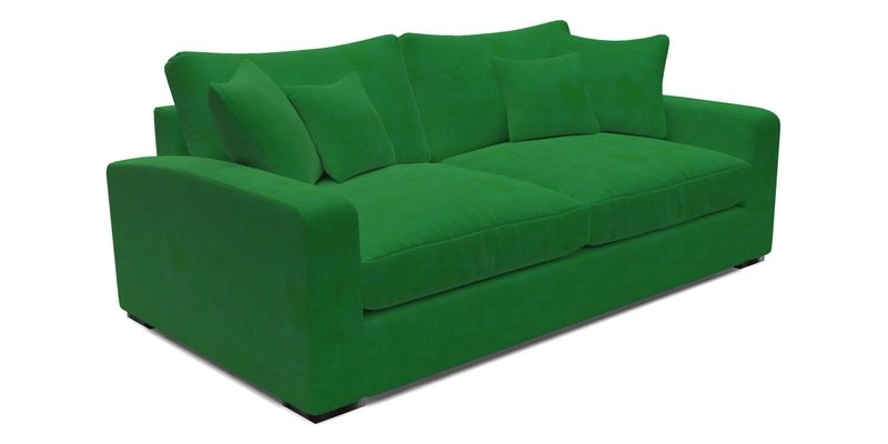 Stockbridge 3 Seater Sofa in Warwick Graf Slate