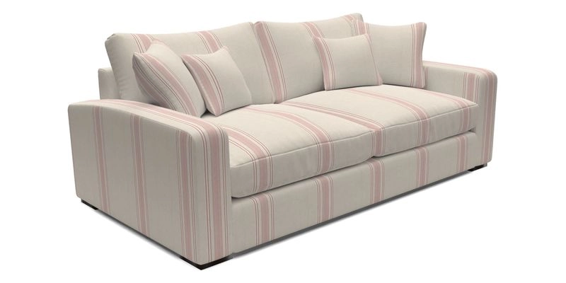 Stockbridge 3 Seater Sofa in Warwick Graf Slate