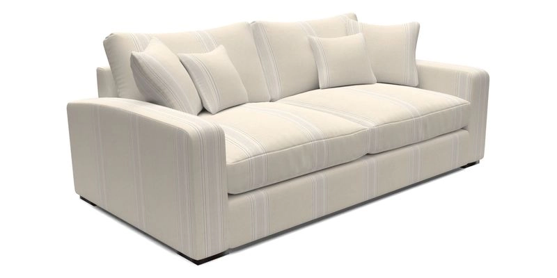 Stockbridge 3 Seater Sofa in Warwick Graf Slate