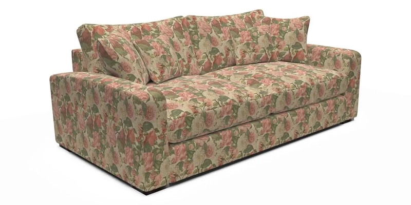 Stockbridge 3 Seater Sofa in Warwick Graf Slate