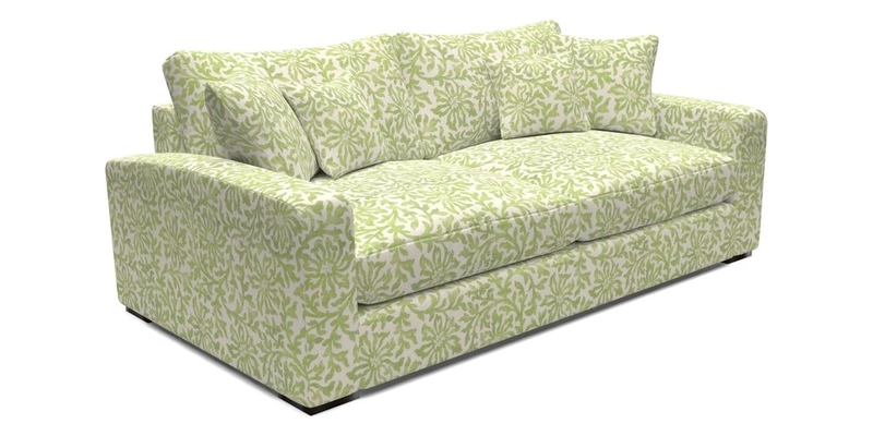 Stockbridge 3 Seater Sofa in Warwick Graf Slate