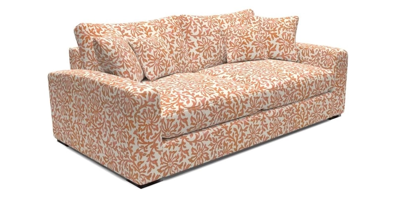 Stockbridge 3 Seater Sofa in Warwick Graf Slate