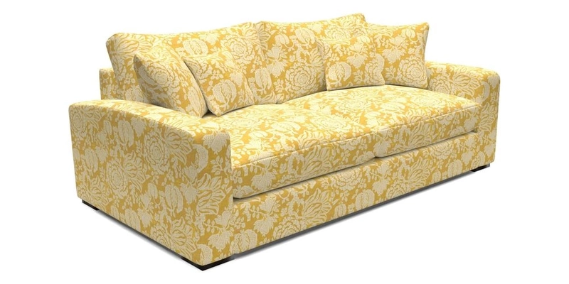 Stockbridge 3 Seater Sofa in Warwick Graf Slate