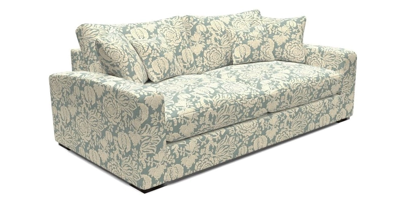 Stockbridge 3 Seater Sofa in Warwick Graf Slate