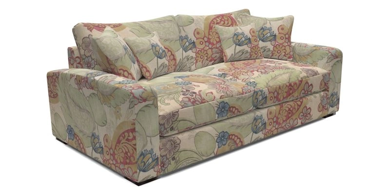 Stockbridge 3 Seater Sofa in Warwick Graf Slate