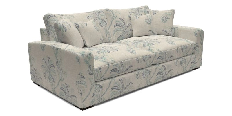 Stockbridge 3 Seater Sofa in Warwick Graf Slate