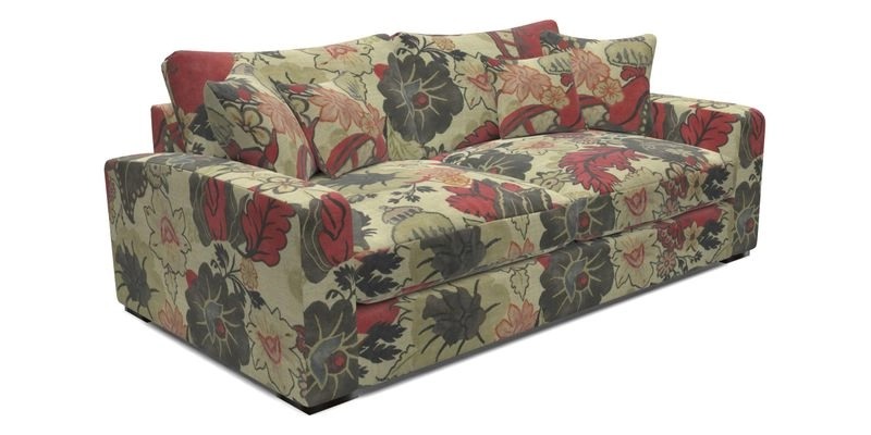 Stockbridge 3 Seater Sofa in Warwick Graf Slate