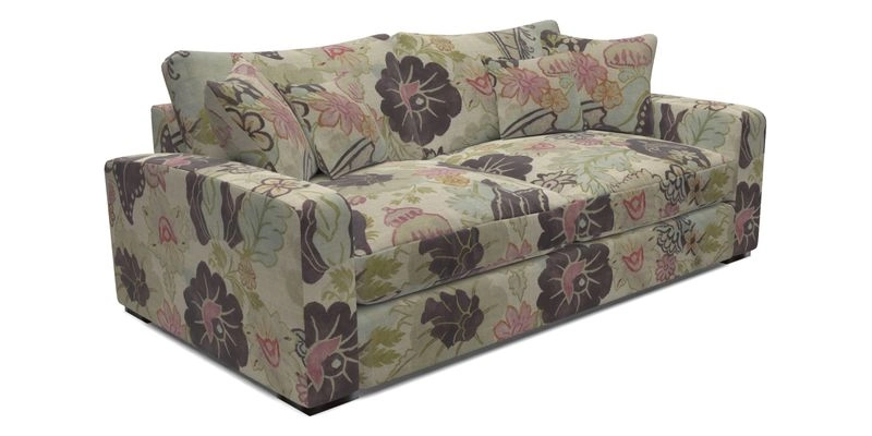 Stockbridge 3 Seater Sofa in Warwick Graf Slate