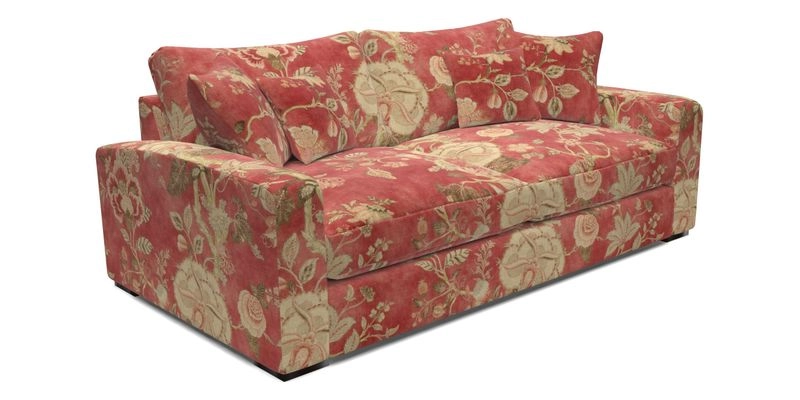 Stockbridge 3 Seater Sofa in Warwick Graf Slate