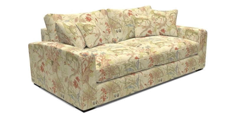 Stockbridge 3 Seater Sofa in Warwick Graf Slate