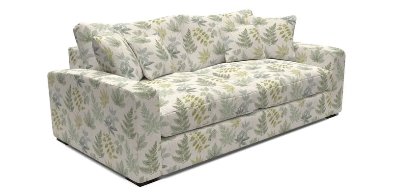 Stockbridge 3 Seater Sofa in Warwick Graf Slate