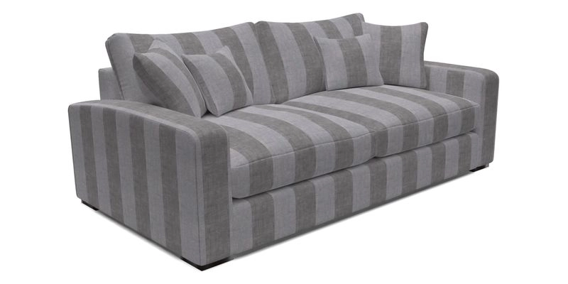 Stockbridge 3 Seater Sofa in Warwick Graf Slate