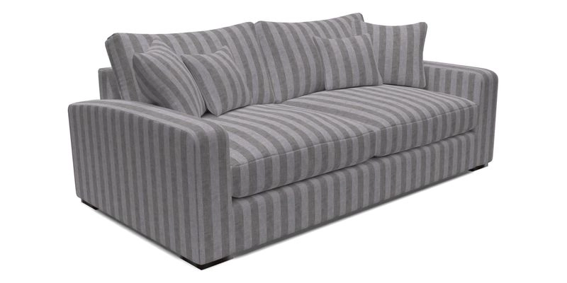 Stockbridge 3 Seater Sofa in Warwick Graf Slate