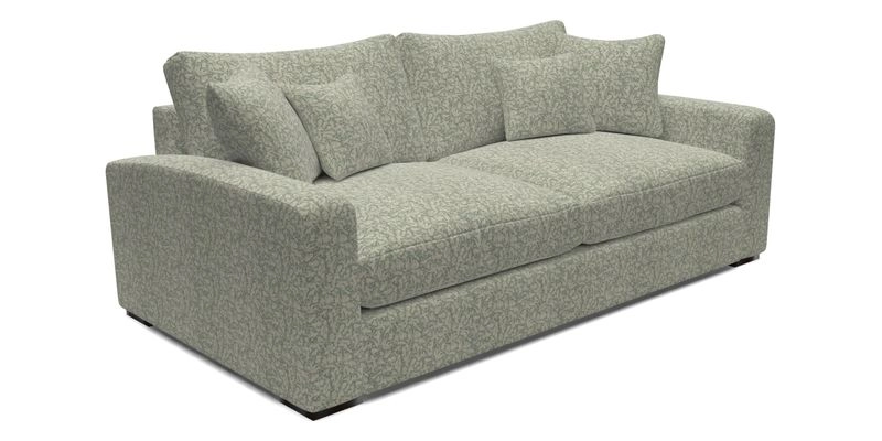 Stockbridge 3 Seater Sofa in Warwick Graf Slate