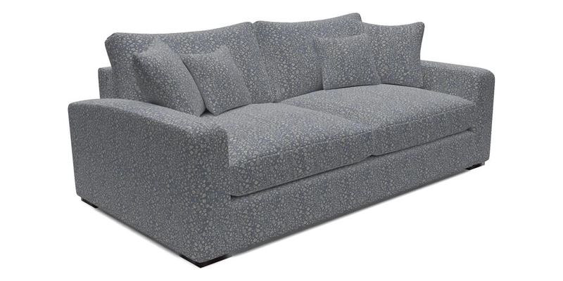 Stockbridge 3 Seater Sofa in Warwick Graf Slate