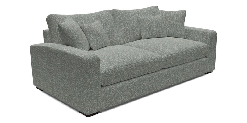 Stockbridge 3 Seater Sofa in Warwick Graf Slate