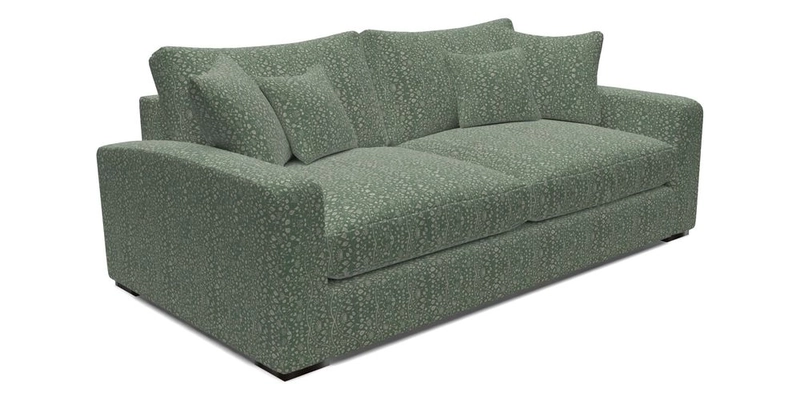 Stockbridge 3 Seater Sofa in Warwick Graf Slate