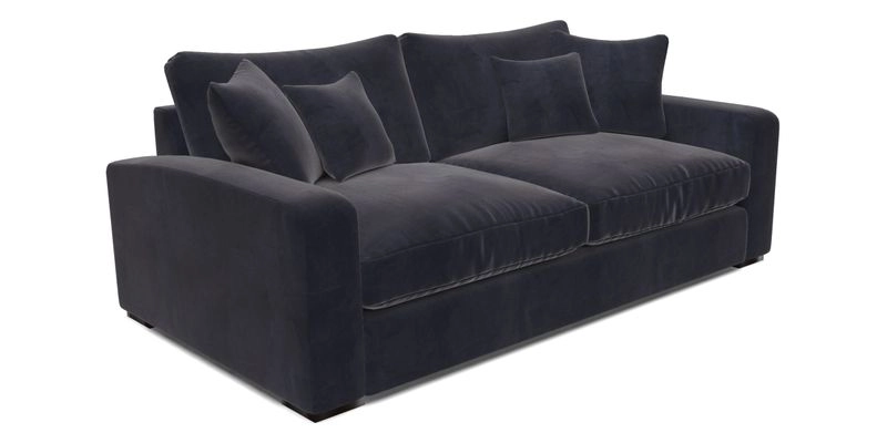 Stockbridge 3 Seater Sofa in Warwick Graf Slate