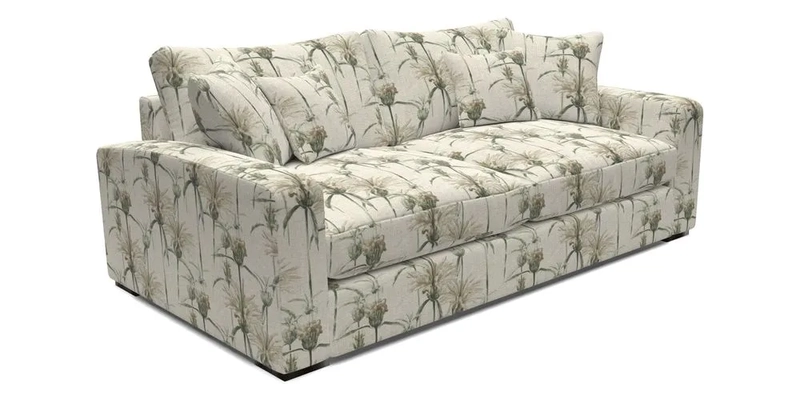 Stockbridge 3 Seater Sofa in Warwick Graf Slate