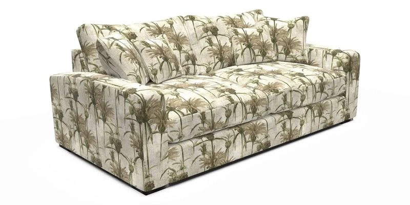 Stockbridge 3 Seater Sofa in Warwick Graf Slate