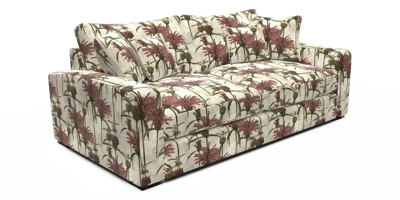 Stockbridge 3 Seater Sofa in Warwick Graf Slate