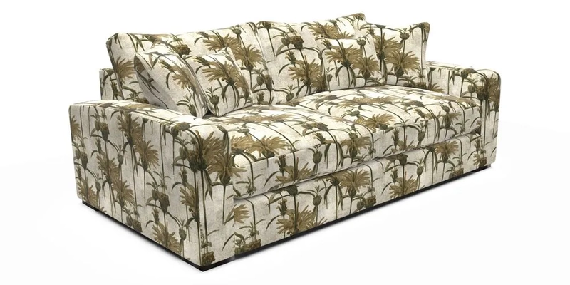 Stockbridge 3 Seater Sofa in Warwick Graf Slate