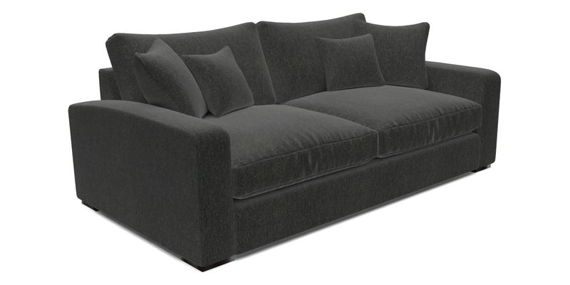 Stockbridge 3 Seater Sofa in Warwick Graf Slate
