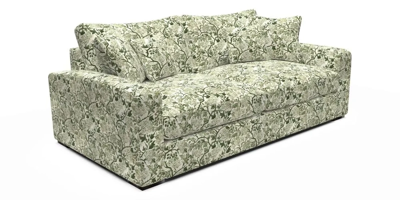 Stockbridge 3 Seater Sofa in Warwick Graf Slate