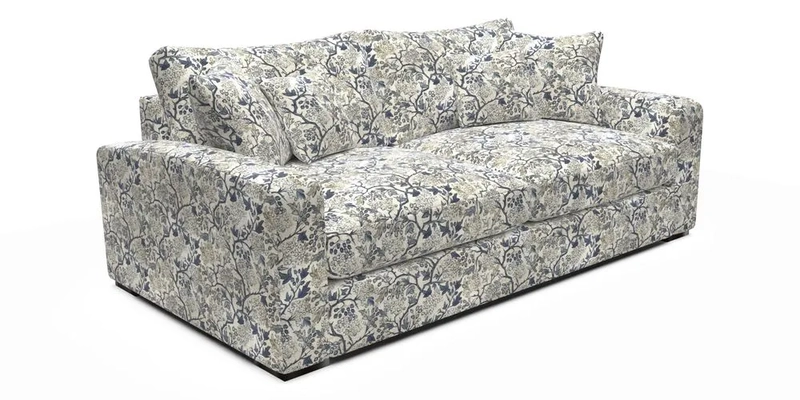 Stockbridge 3 Seater Sofa in Warwick Graf Slate