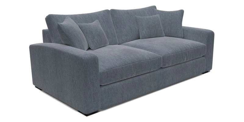Stockbridge 3 Seater Sofa in Warwick Graf Slate