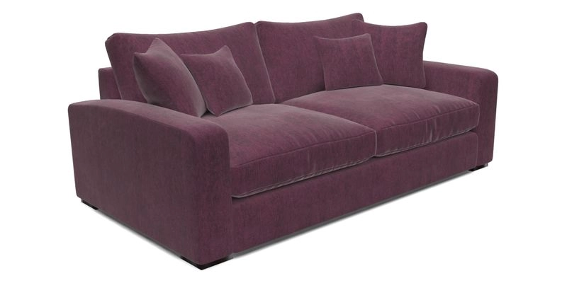 Stockbridge 3 Seater Sofa in Warwick Graf Slate