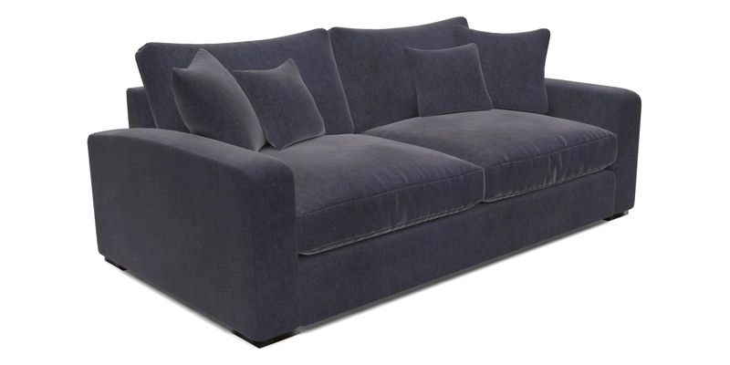 Stockbridge 3 Seater Sofa in Warwick Graf Slate