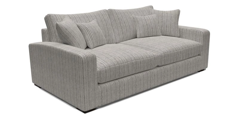 Stockbridge 3 Seater Sofa in Warwick Graf Slate