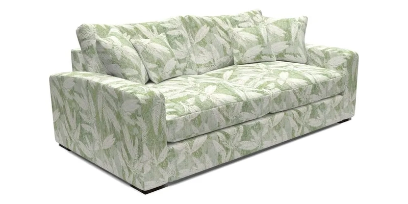 Stockbridge 3 Seater Sofa in Warwick Graf Slate