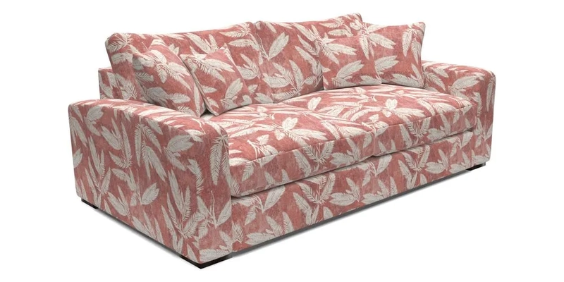 Stockbridge 3 Seater Sofa in Warwick Graf Slate