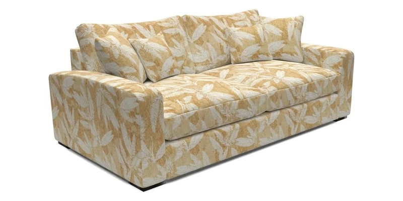 Stockbridge 3 Seater Sofa in Warwick Graf Slate