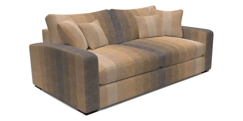 Stockbridge 3 Seater Sofa in Warwick Graf Slate