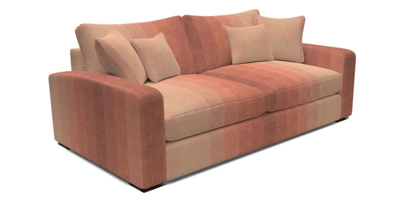 Stockbridge 3 Seater Sofa in Warwick Graf Slate