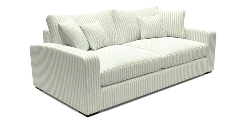 Stockbridge 3 Seater Sofa in Warwick Graf Slate