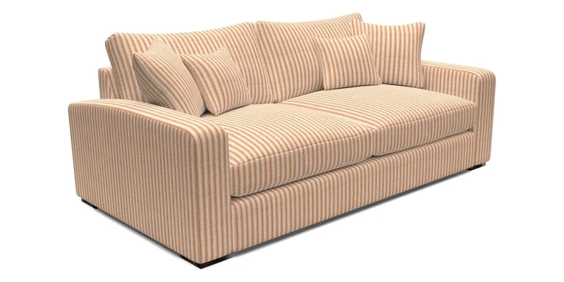 Stockbridge 3 Seater Sofa in Warwick Graf Slate