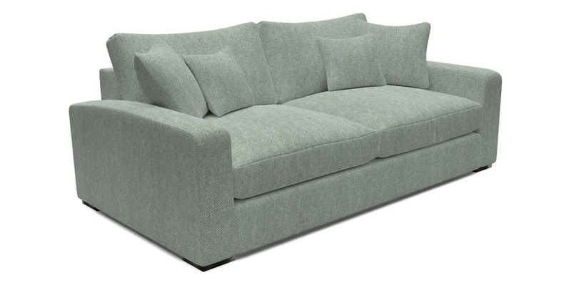 Stockbridge 3 Seater Sofa in Warwick Graf Slate