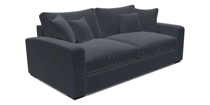 Stockbridge 3 Seater Sofa in Warwick Graf Slate