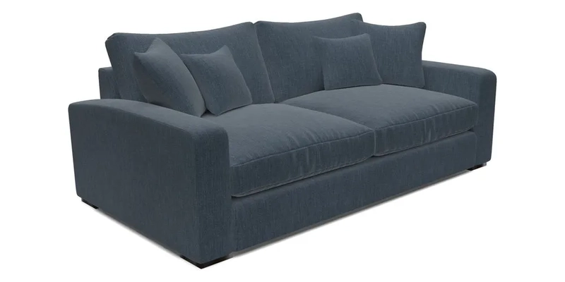 Stockbridge 3 Seater Sofa in Warwick Graf Slate