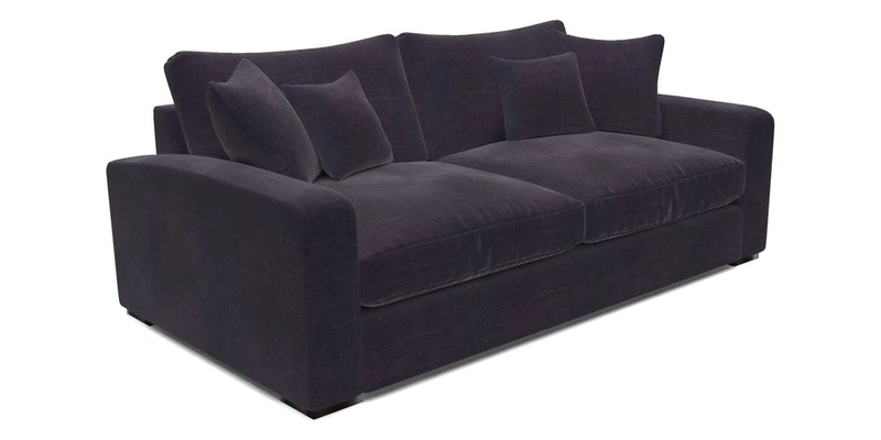 Stockbridge 3 Seater Sofa in Warwick Graf Slate